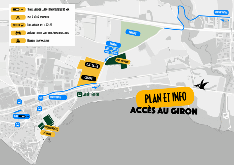 Accès au Giron